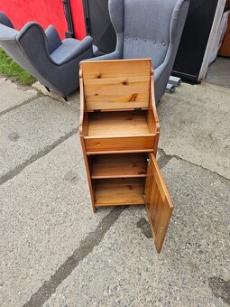 IKEA LEKSVIK ODKLÁDACÍ - NOČNÍ STOLEK - 5