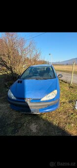Peugeot 206 – pojízdné, bez STK, 1.6 benzin - 5