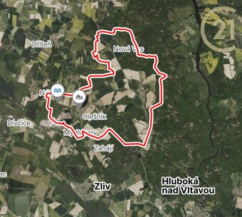 Olešník, zemědělské pozemky, 5 401,85 m2 - 5