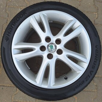 Disky originální Škoda Fabia II, Roomster 5x100 R16 Atria - 5