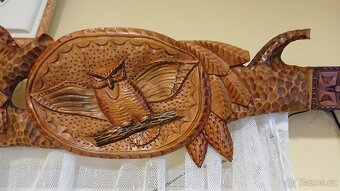 Vyřezávané konzole 4 kusy - 5