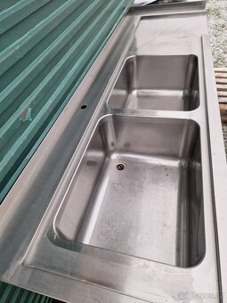 Nerezový stul dvoudřez - 5