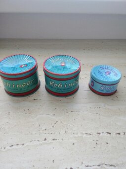 Staré plechové krabičky - 5