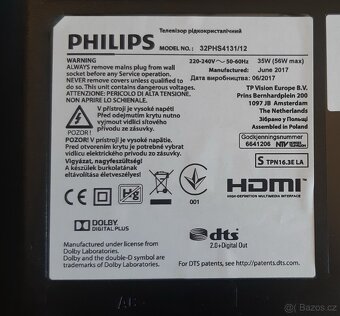 LED TV Philips 32" DVB-T2 (2017) - 5