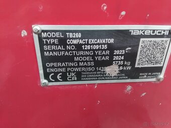 Takeuchi TB260 - 5