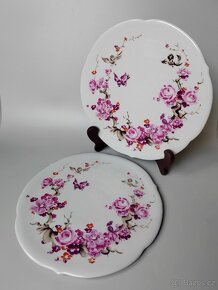 Malý porcelánový servírovací talíř od manufaktury Wallendorf - 5