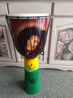 Buben Djembe vysoká 70 cm - 5