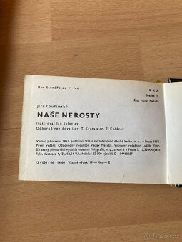 Kniha o pravěku-Špinar-ilust.Z.Burian, Naše nerosty - 5