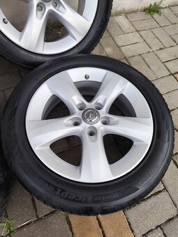 ALU 5x110 r16 OPEL + PNEU - ZÁNOVNÍ DISKY - 5