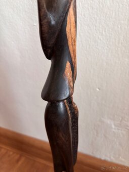 Dřevěná postava Afrika - 5