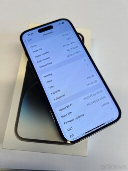 APPLE iPhone 14 Pro 256GB Deep Purple, ZARUKA, TOP. Bat98% - 5