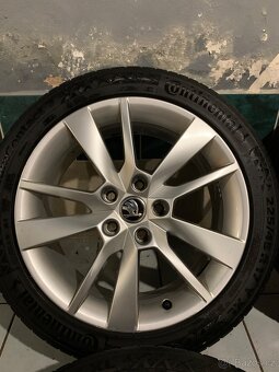 Alu kola Škoda R17 5X112 LETNÍ PNEU 225/45 R17 TRIUS - 5