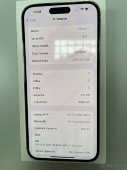 Apple iPhone 14 Pro Max 128GB - 5