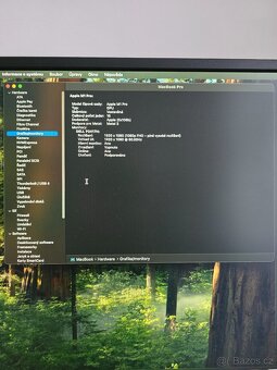 MacBook pro 16 m1 32GB RAM, 512GB SSD poškozený display - 5