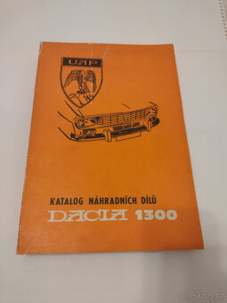 DACIA 1300, 1310, R1170-R1330, KATALOGY ND, NÁVODY, PŘÍRUČK - 5
