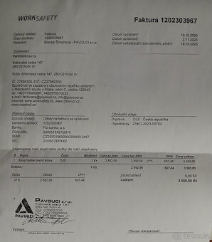 Dveřní kotva D-01 Kaya Safety bezpečnostní prvek pro výšky - 5