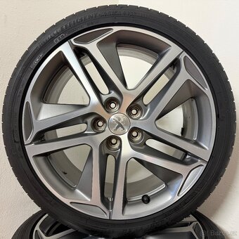 PEUGEOT 308 5x108 R18 ET48+LETNÍ 225/40R18 6,5/6mm - 5