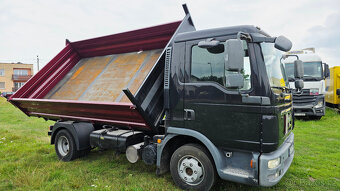 MAN TGL 10.220 Třístranný sklápěč ve velmi dobrém stavu - 5