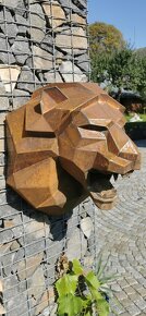 Cortenova socha. Busta Lva. - 5