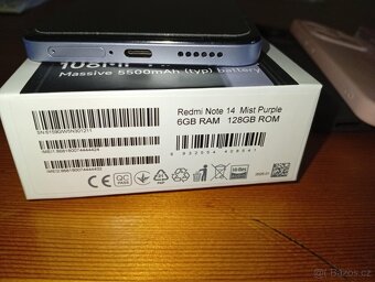 Xiaomi redmi note 14 4G 128GB se zárukou - 5