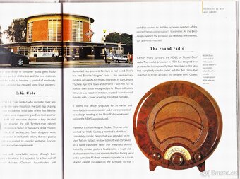 Kniha Bakelite Radios (Bakelitová rádia), encyklopedie - 5