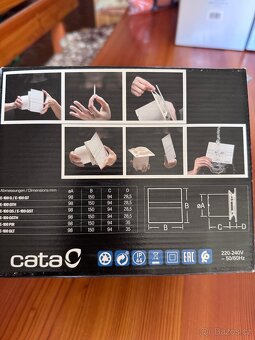 Ventilátor CATA E100 GT Timer (2 ks) - NOVÝ - 5