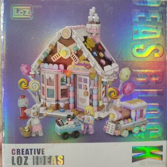 Chaloupka , cukrárna. Stavebnice jako Lego - 5