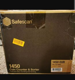 Třídička a počítačka mincí Safescan 1450 (EUR) - 5