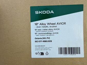 SKODA OCTAVIA IV 5X112 R18 7,5J ET48 - 5