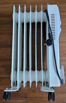 Olejový radiátor SOR1500F4 na 220-240V/50Hz/1500W v záruce - 5