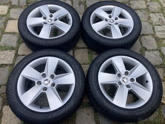 Alu kola ŠKODA OCTAVIA III 16" zimní NOKIAN 205/55R16 - 5