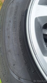 Alu kola Hyundai 5x114,3 včetně pneu 195/65 R15 - 5