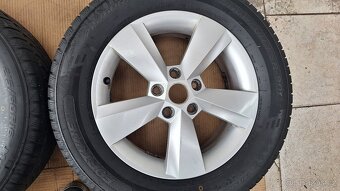 Alu kola Škoda 16" 5x112 zimní pneu 215/60 R16 6+mm Karoq - 5