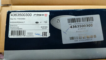 Renault Kangoo - zadní brzdové bubny - 5