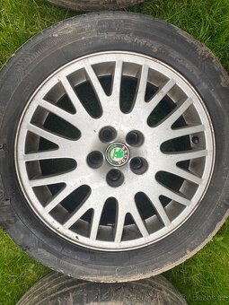 Alu kola 5x100 r16 Škoda Octavia 1 - 5