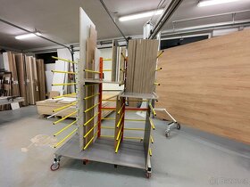 Transportní vozík na dílce, velkoplošný materiál - 5