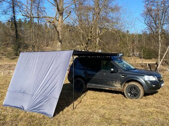 Markýza na auto PROOFF 2,5 x 3 m,rovná + přední clona ZDARMA - 5
