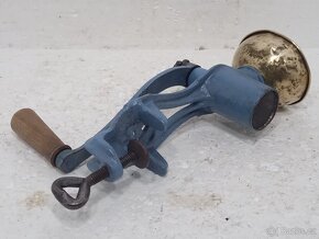 Ruční kovový retro mlýnek na mák - 5