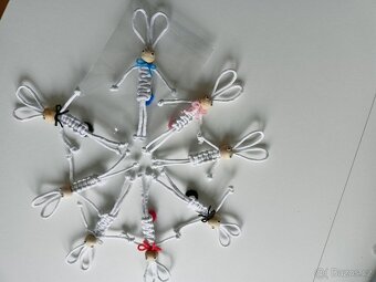 Háčkované košíky a macramé zajíčci - 5
