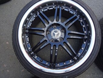 Alu disky límcové na Mercedes, 19", 5x112,ET 45, letní sada - 5