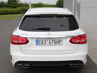 C63 AMG,W205,350kw,LED,NAPPA,ACC,HUD,360°Kamery,POLAR bílá - 5
