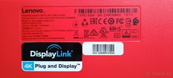 Dokovací stanice Lenovo ThinkPad Hybrid USB-C Dock - 5