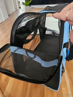 Nová přepravní taška na psa nebo kočku, velikost L - 5
