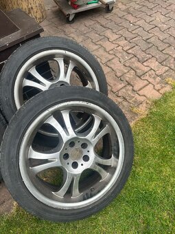 Litá kola s pneu R17,5x100 - 5