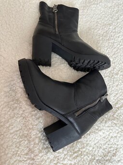 Kozačky kůže Poelman 38 - 5