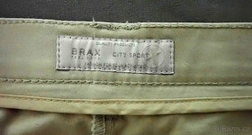 Kalhoty béžové nové Brax,hnědé Taylor wright vel.M-L - 5