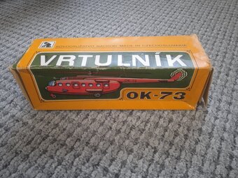 RETRO HRAČKA VRTULNÍK OK-73 - 5