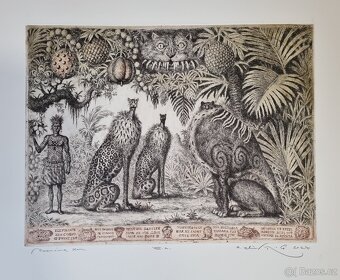 Predám grafické práce Petra Kľúčika. - 5