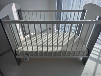 Drewex Komoda + dětská postýlka + matrace - 5