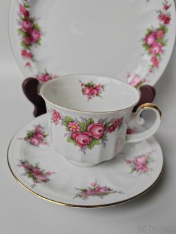 Starožitné porcelánové snídaňové trio SELTMANN WEIDEN - 5
